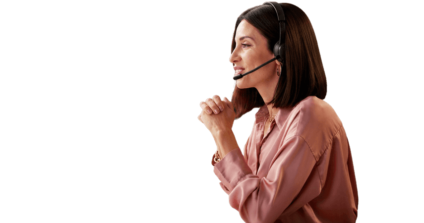 Une conseillère Dougs en rendez-vous téléphonique
